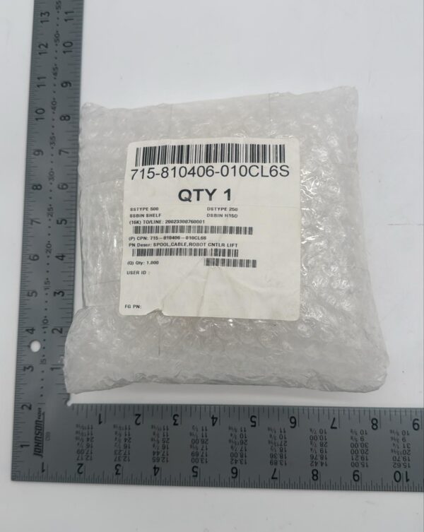 SPOOL CABLE ROBOT CNTLR LIFT Cable Spool for Robot Controller Lift System