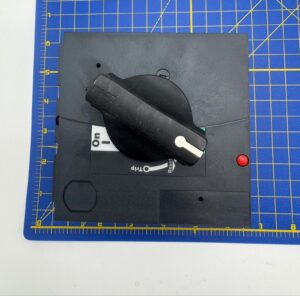 HANDLE OP DIRECT MT BLK Black Direct Mount Operating Handle for Industrial Equipment